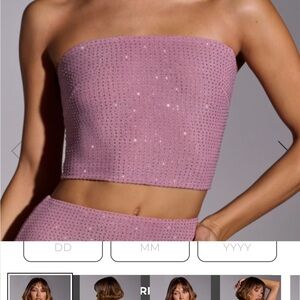 Embellish light Pink set from Oh Polly!